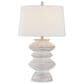 Southern Lighting Arden Table Lamp in White Washed, , large