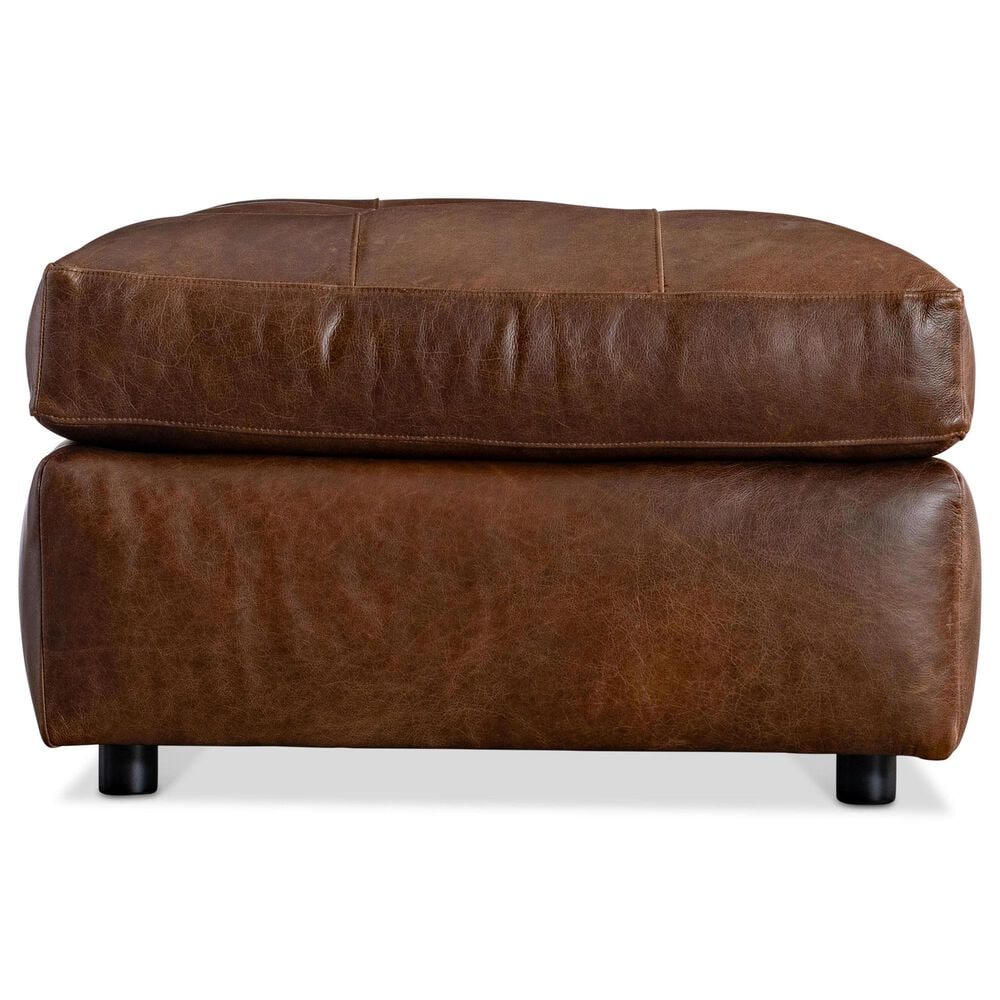 Bernhardt Nest 6-Piece Stationary Right Facing Sectional with Ottoman in Brown, , large