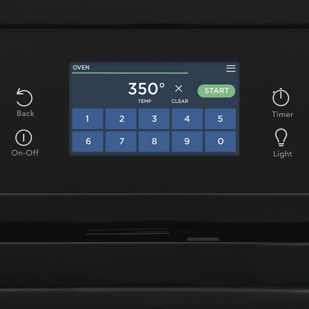 Frigidaire 27" Single Electric Wall Oven with Fan Convection in Black NFM