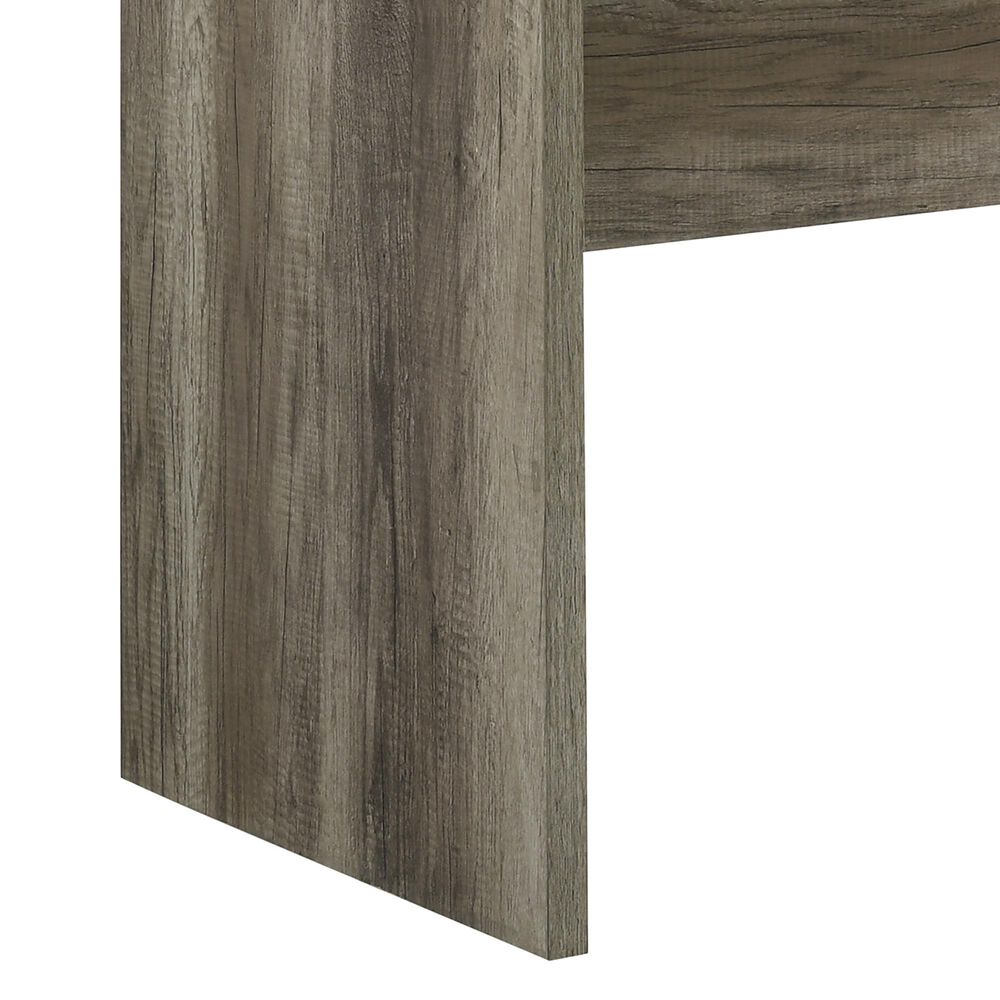 Crown Mark Rangley Writing Desk in Grey and Brown, , large