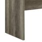 Crown Mark Rangley Writing Desk in Grey and Brown, , large