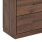 Ashley Fortlorn 6-Drawer Dresser and Mirror in Walnut Brown, , large