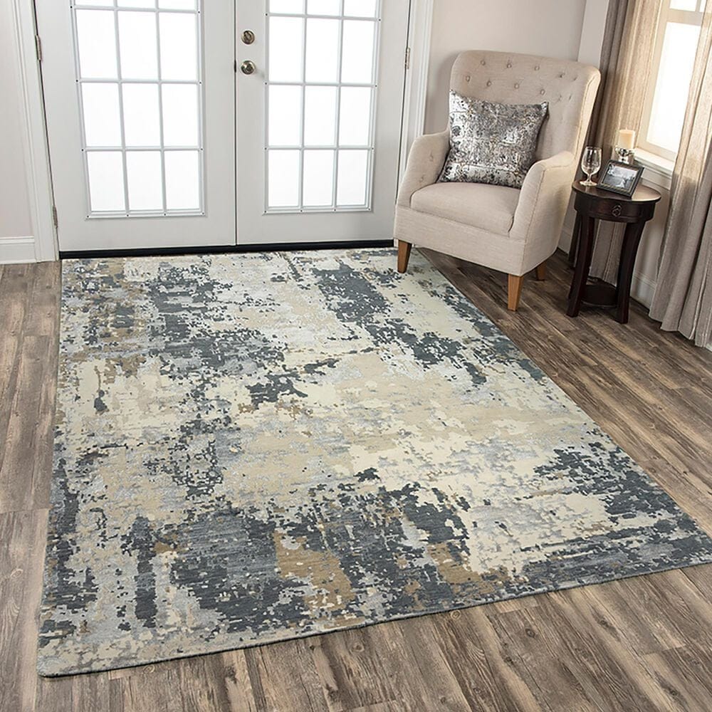 RIZZY Finesse 9&#39; x 12&#39; Ivory Area Rug, , large