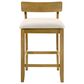 Armen Living Merie Counter Height Stool in Putty Brown, , large
