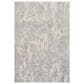Nourison Exhale 3"11" x 5"11" Light Grey Area Rug, , large