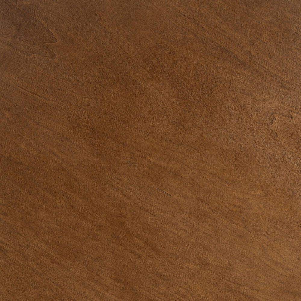 Linon Home Decor Hawkford Adjustable Round Bar Table in Brown and Gunmetal - Table Only, , large