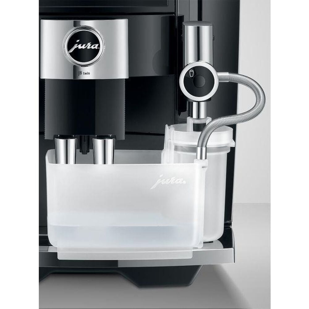 Jura J8 twin Automatic Coffee Machine in Diamond Black, , large