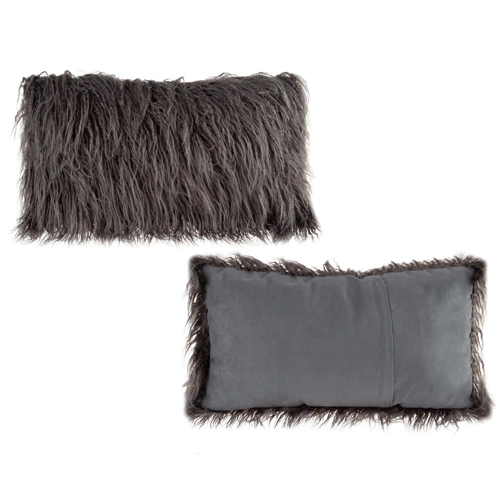 Timberlake 12&quot; x 20&quot; Lumbar Pillow in Gray &#40;Set of 2&#41;, , large