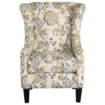 Seymour Seating Wing Back Chair in Lawrence Sandstone, , large