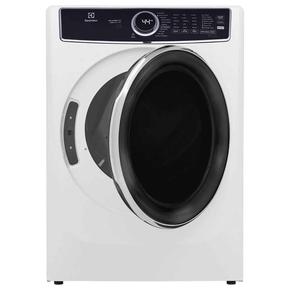Electrolux 4.5 Cu. Ft. Front Load Washer and 8.0 Cu. Ft. Gas Dryer Laundry Pair in White, , large