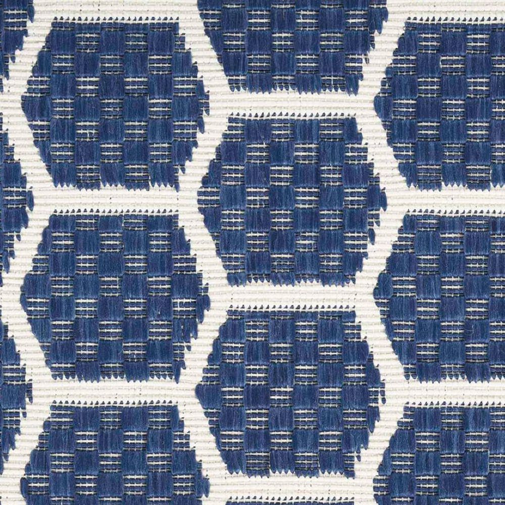 Nourison Twist Reversible 10&#39; x 14&#39; Navy Indoor/Outdoor Area Rug, , large