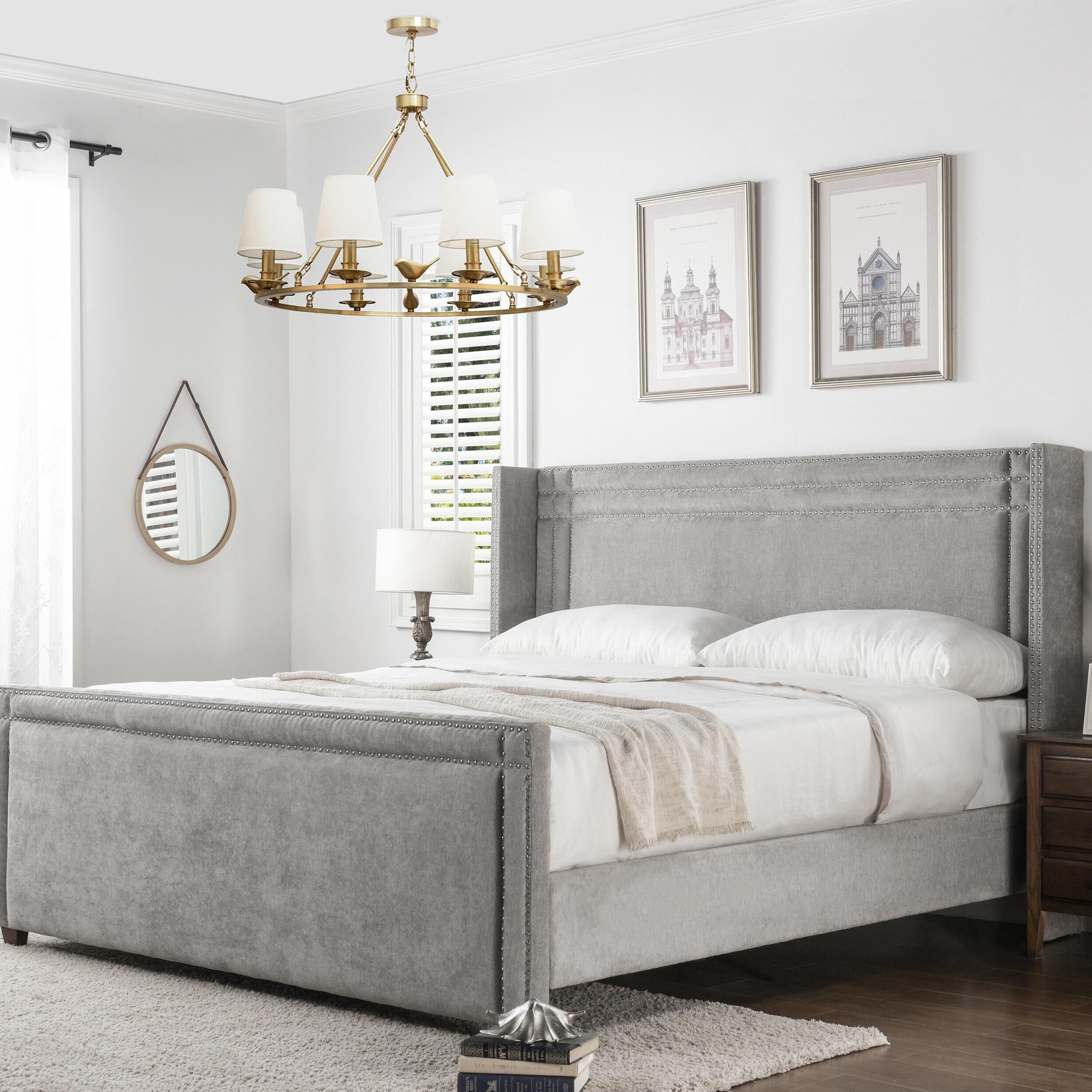 Jennifer taylor deals upholstered bed