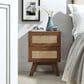 Modway Soma 2 Drawer Nightstand in Walnut, , large