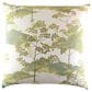 Ann Gish Avalon 24" x 24" Square Throw Pillow in Mist, , large