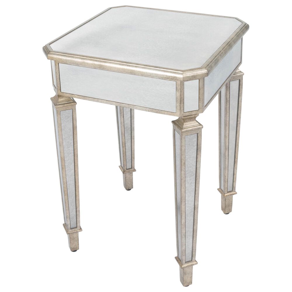 Butler Celeste End Table in Silver, , large