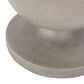 Hearth and Haven Outdoor Sculptural Round End Table with Pedestal Base in Natural, , large
