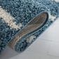 Safavieh Venus Shag VNS603K 6"7" Square Turquoise and Ivory Area Rug, , large