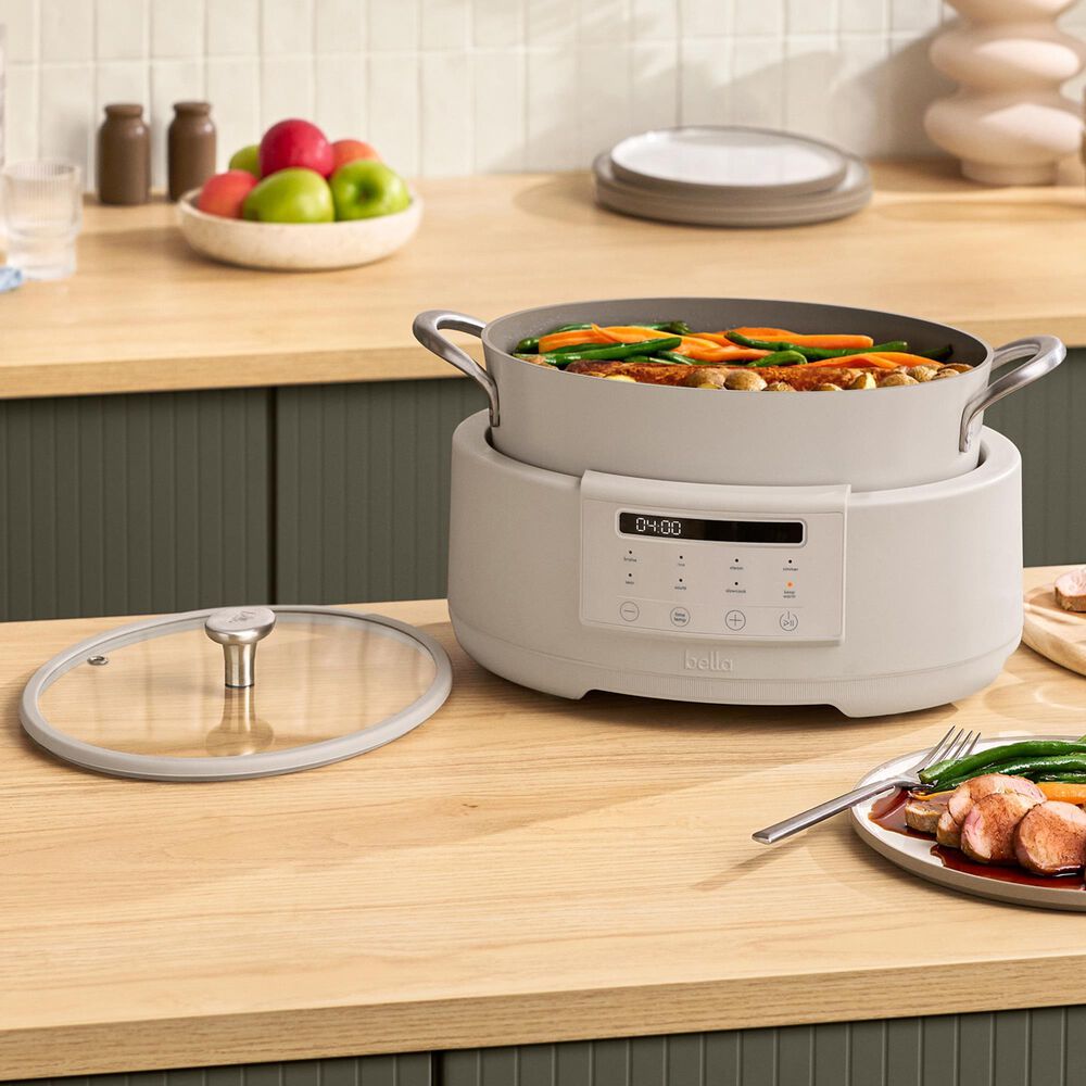 Bella 7-Quart 10-In-1 Multi-Cooker in Oatmilk, , large