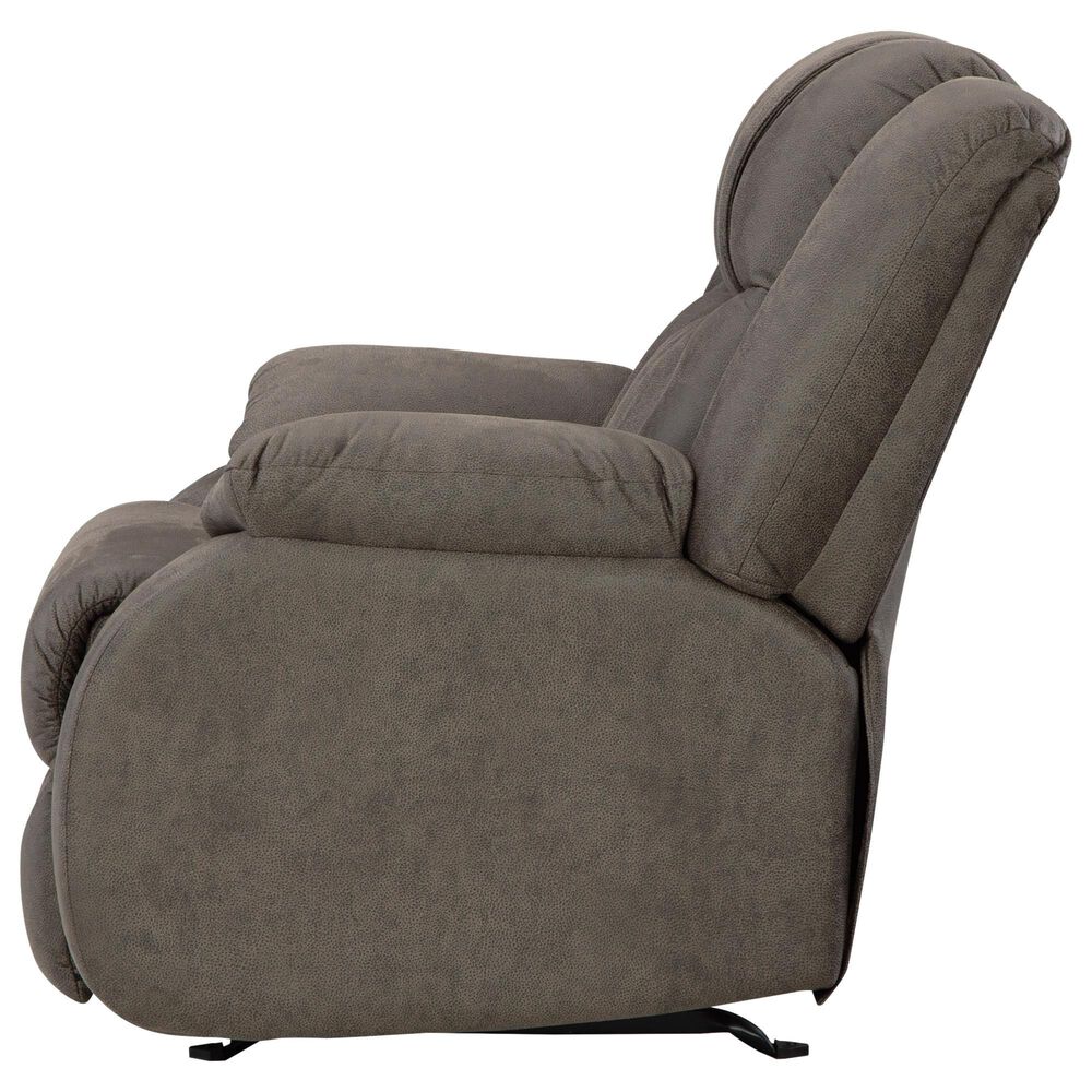 Ashley First Base Manual Recliner in Gunmetal, , large