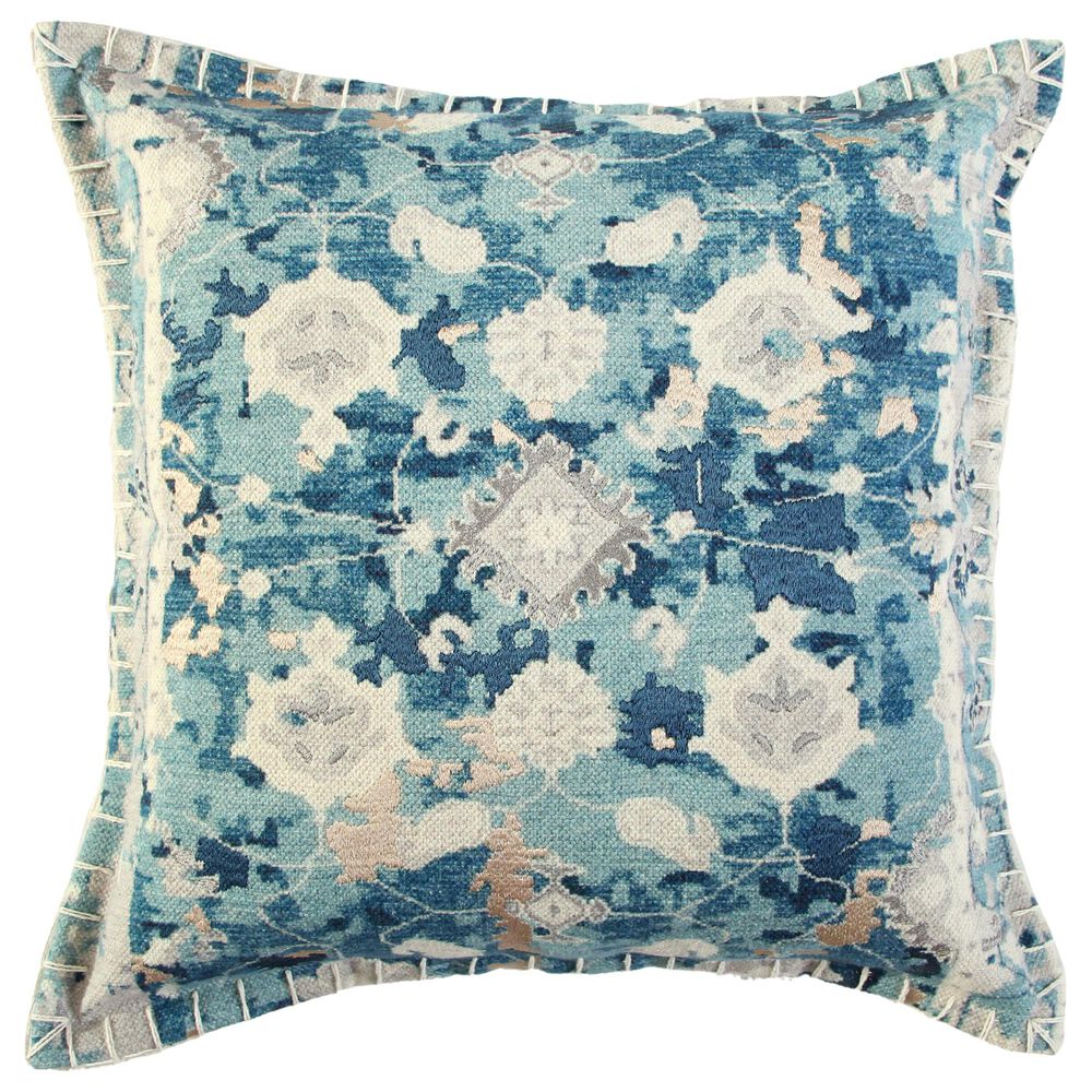 Rizzy Home 20" Pillow in Blue, , large