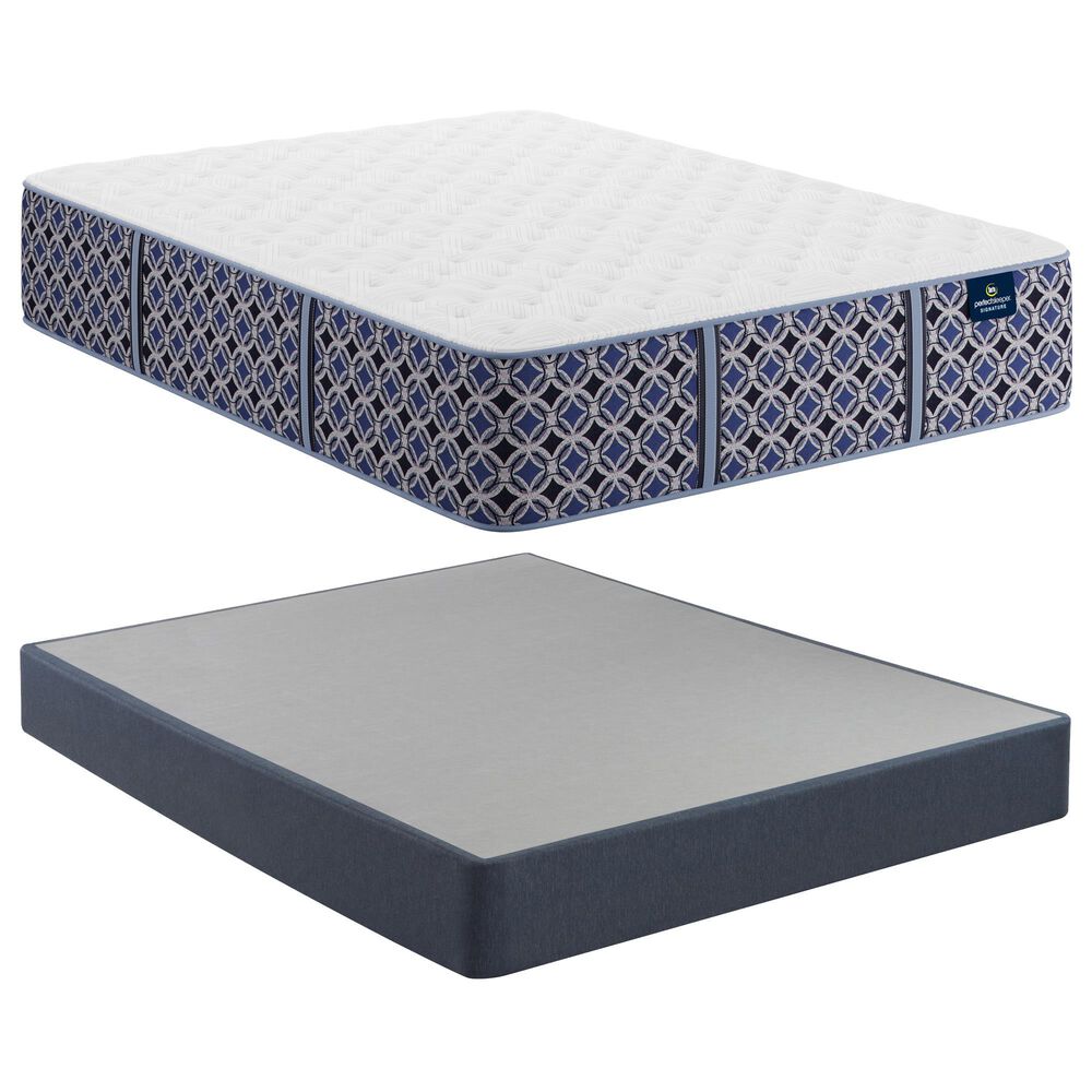 Serta Perfect Sleeper Signature Stevens Park Firm Full Mattress with High Profile Box Spring, , large