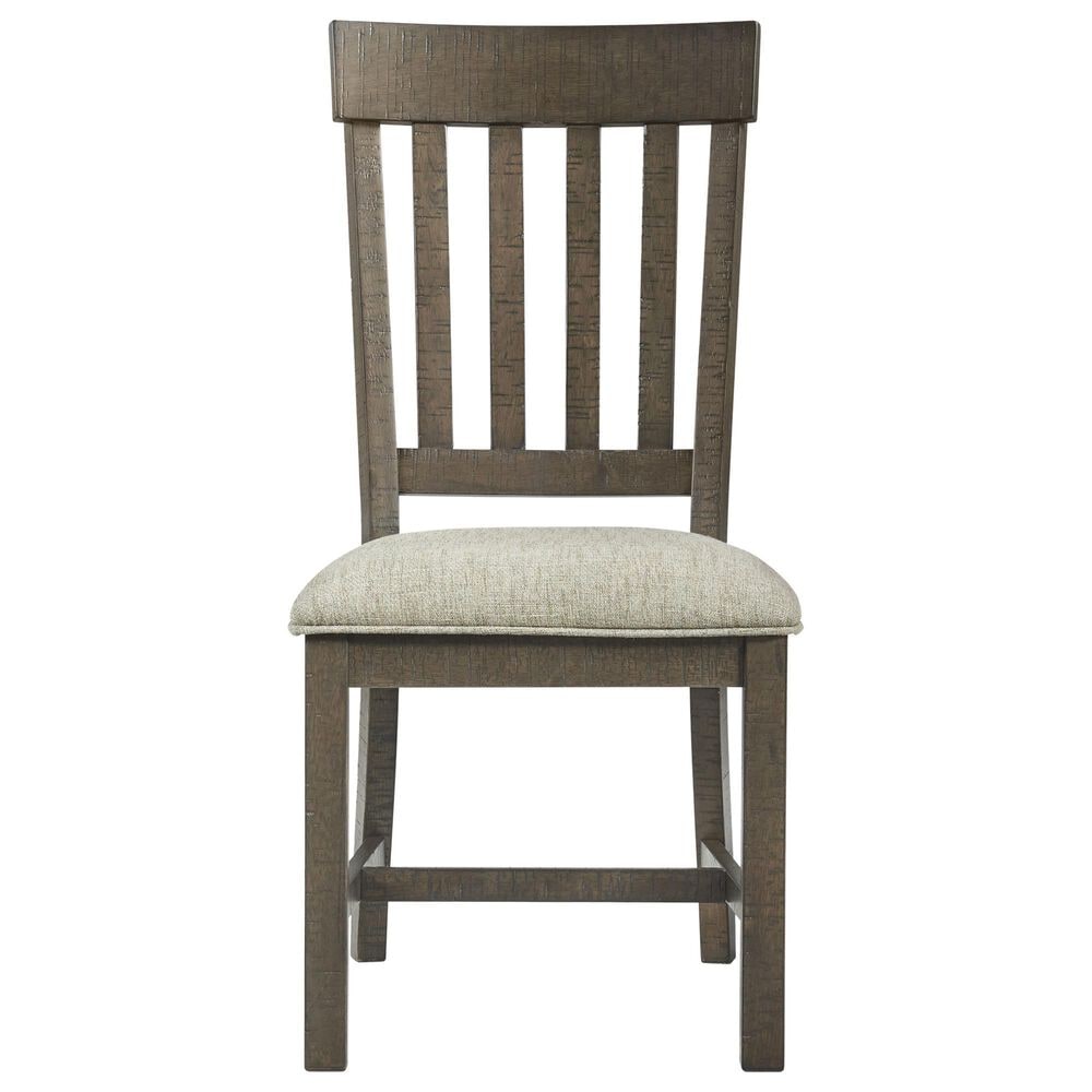 Hawthorne Furniture Sullivan Slat Back Side Chair w/Web Cushion Seat in Burnished Clay, , large