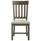 Hawthorne Furniture Sullivan Slat Back Side Chair w/Web Cushion Seat in Burnished Clay, , large