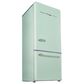 Unique Appliances Classic Retro 18 Cu. Ft Bottom Freezer Refrigerator in Summer Mint Green, , large