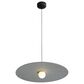 Golden Lighting Faroe 24" 1-Light LED Pendant in Flecked Black and Grey, , large