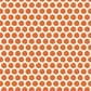 Dal-Tile Color Wheel Orange Burst 13"" X 11"" Ceramic Mosaic Sheet, , large