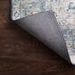 Loloi II Layla LAY-07 2"3" x 3"9" Blue and Tangerine Scatter Rug, , large