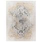 Surya Aisha 12" x 15" Charcoal, Gray, Mustard and Light Gray Area Rug, , large