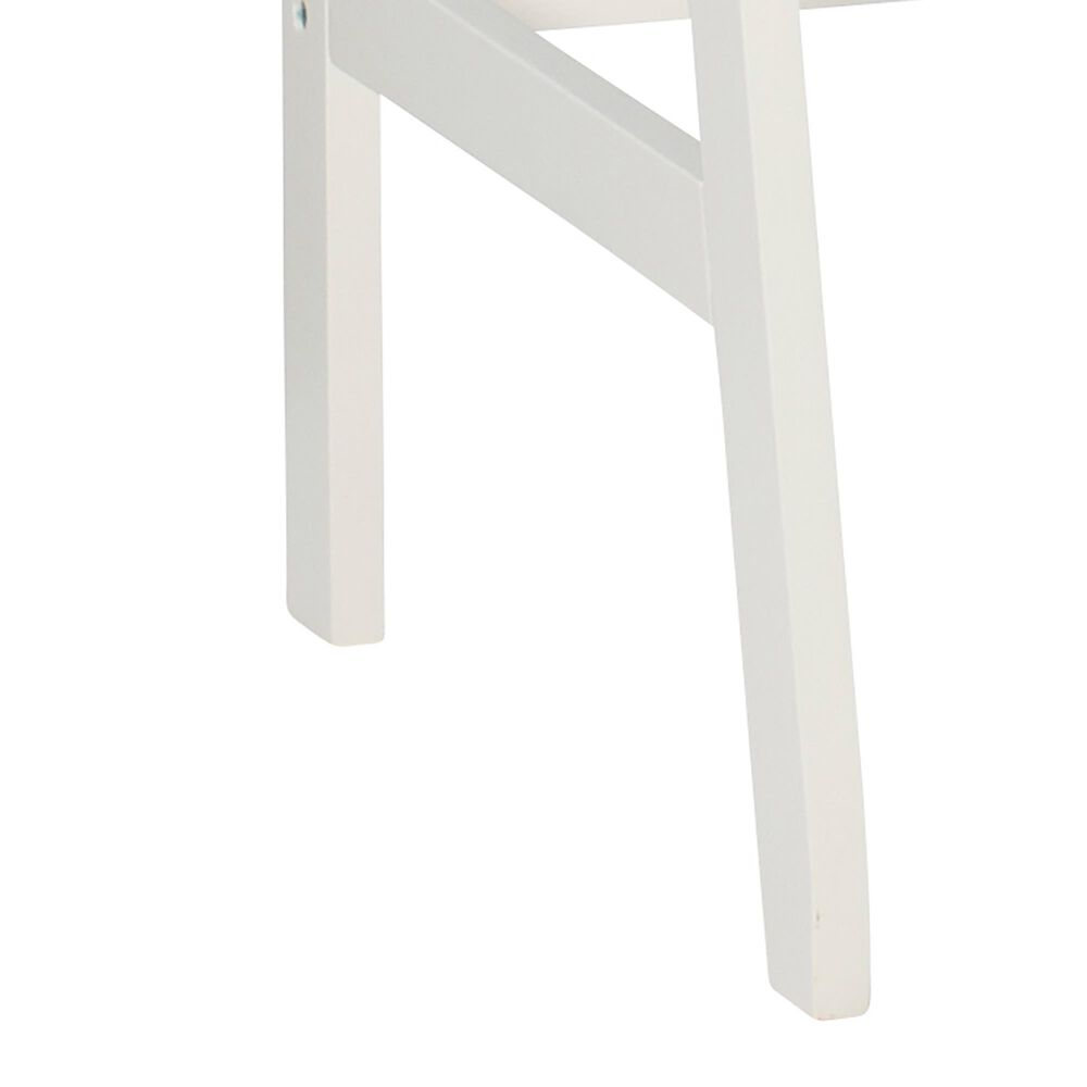 Linon Home Decor Lilymae Vanity with Stool in White, , large