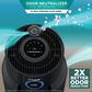 Shark NeverChange 650 Sq. Ft. Large Air Purifier in Black, , large
