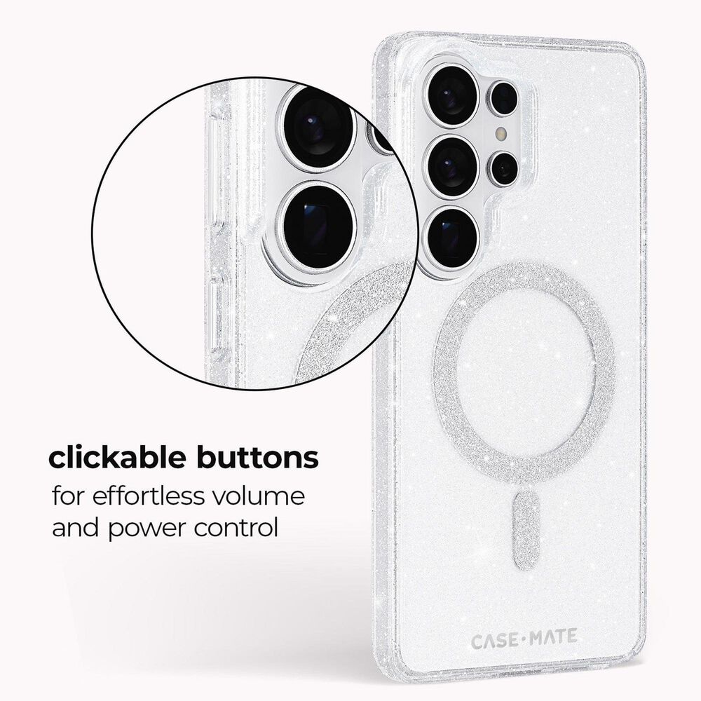 Case-Mate Twinkle Case with Magnet for Samsung Galaxy S26 in Twilight Silver, , large