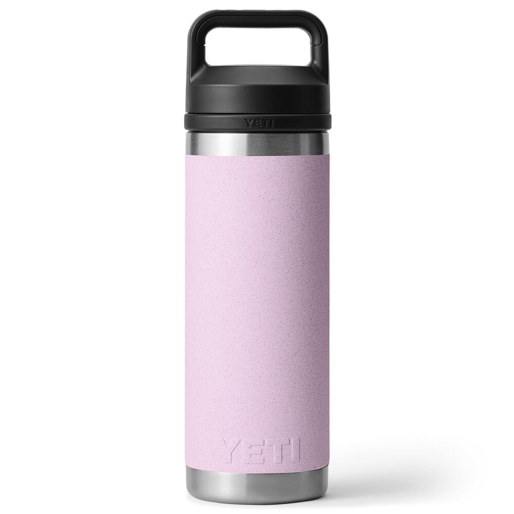 YETI Rambler 18 Oz Water Bottle with Chug Cap in Cherry Blossom, , large