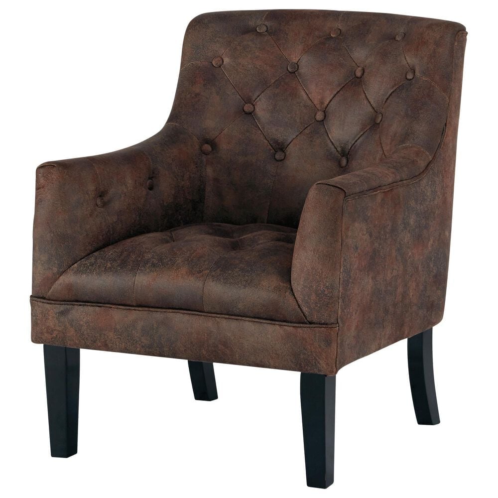 Signature Design by Ashley Drakelle Accent Chair in Mahogany, , large