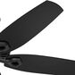 Hunter Builder 52" Outdoor Ceiling Fan in Matte Black, , large