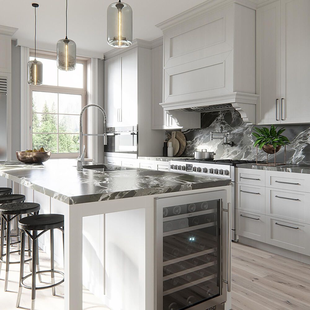 Zephyr Monsoon II 42" Range Hood Insert with Blower in Stainless Steel, , large