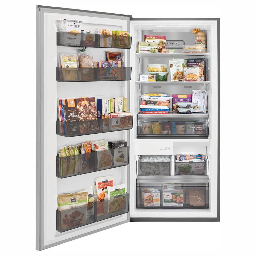 Frigidaire Professional 18.9 Cu. Ft. Single-Door Left Hinge Freezer &amp; 18.9 Cu. Ft. Single-Door Right Hinge Refrigerator in Stainless Steel, , large