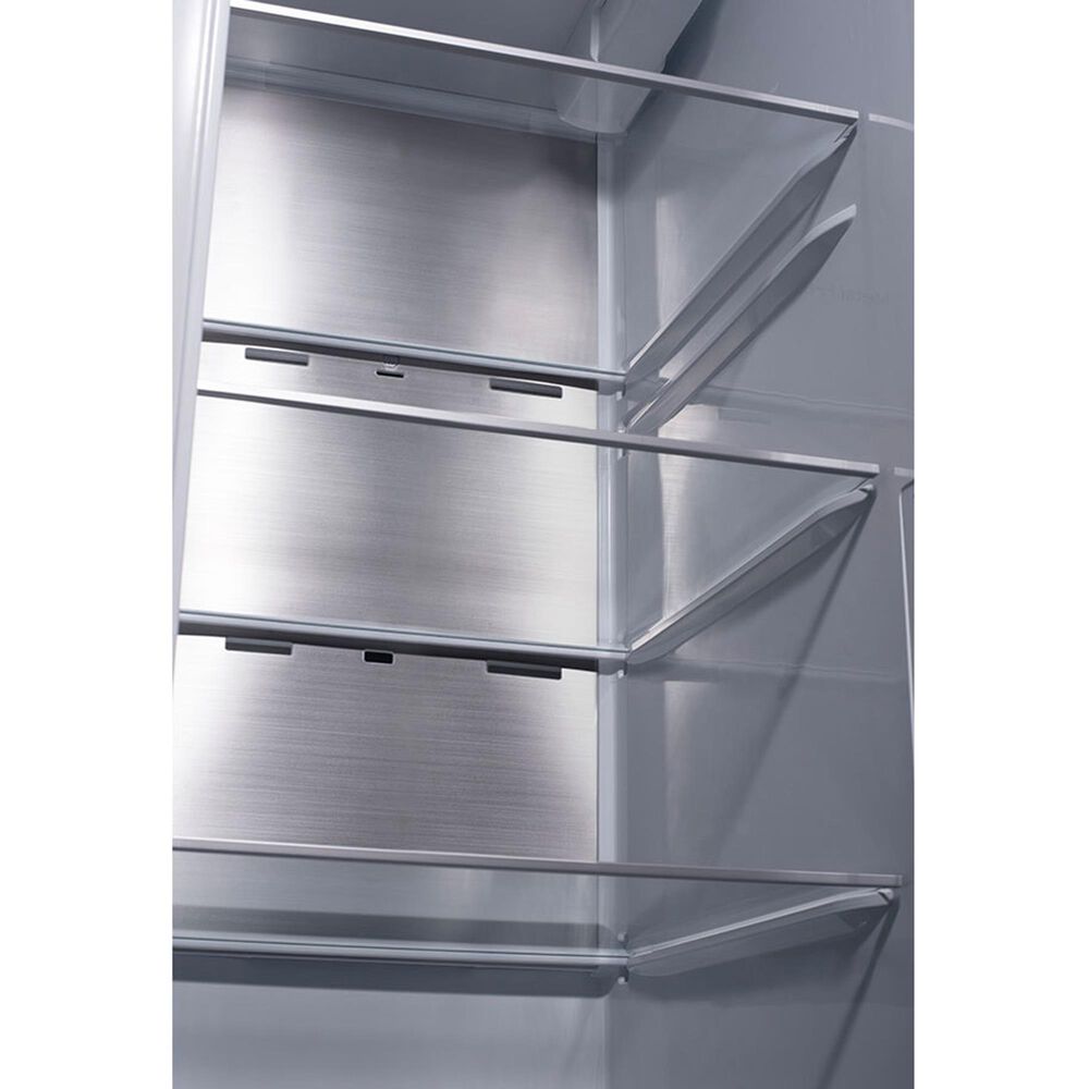 LG 27.1 Cu. Ft. Side-by-Side Refrigerator in Print Proof Stainless Steel, , large