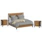 Hawthorne Furniture Norcross 4 Piece King Panel Bedroom Set in Hickory, , large
