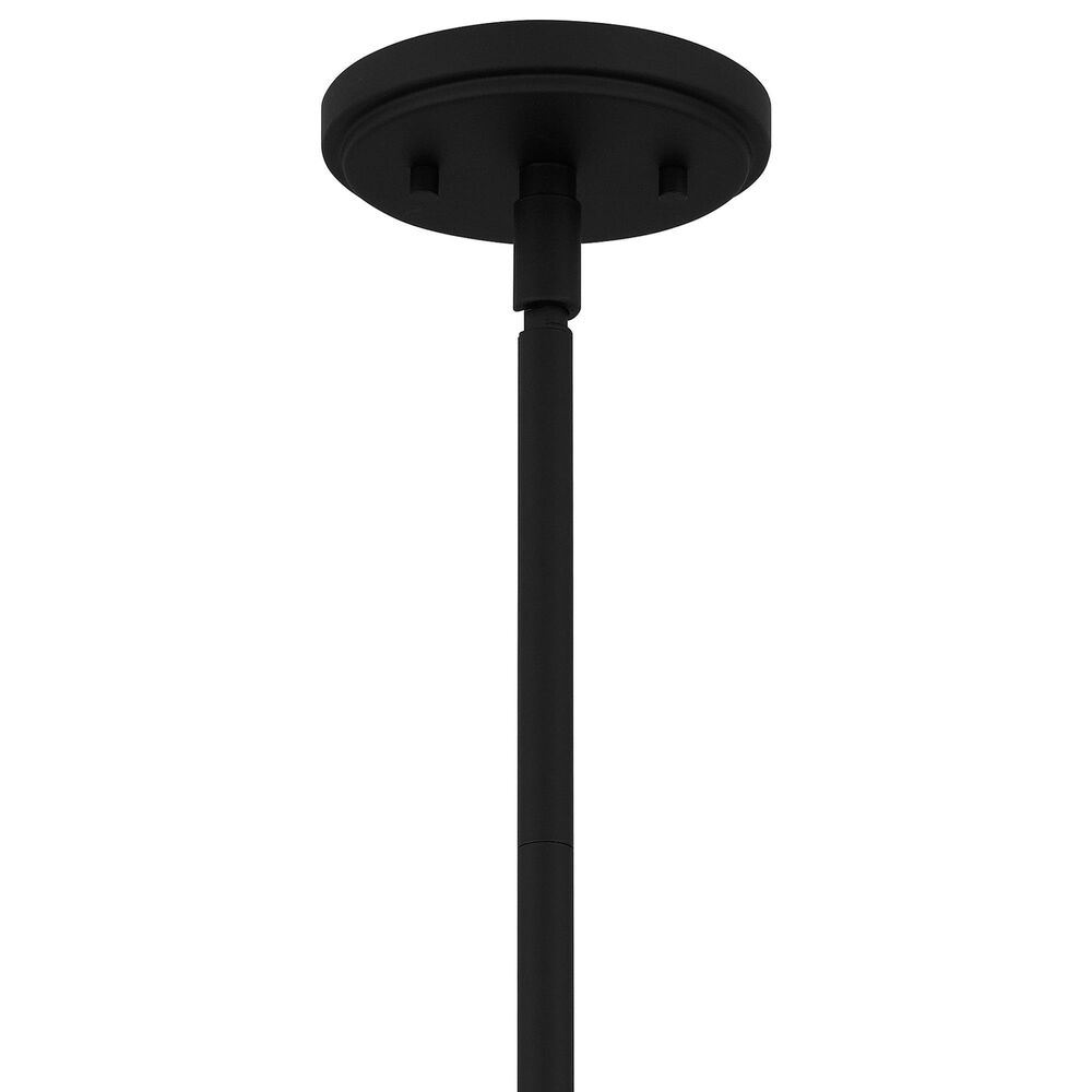 Quoizel Lucy 1-Light Pendant in Matte Black, , large