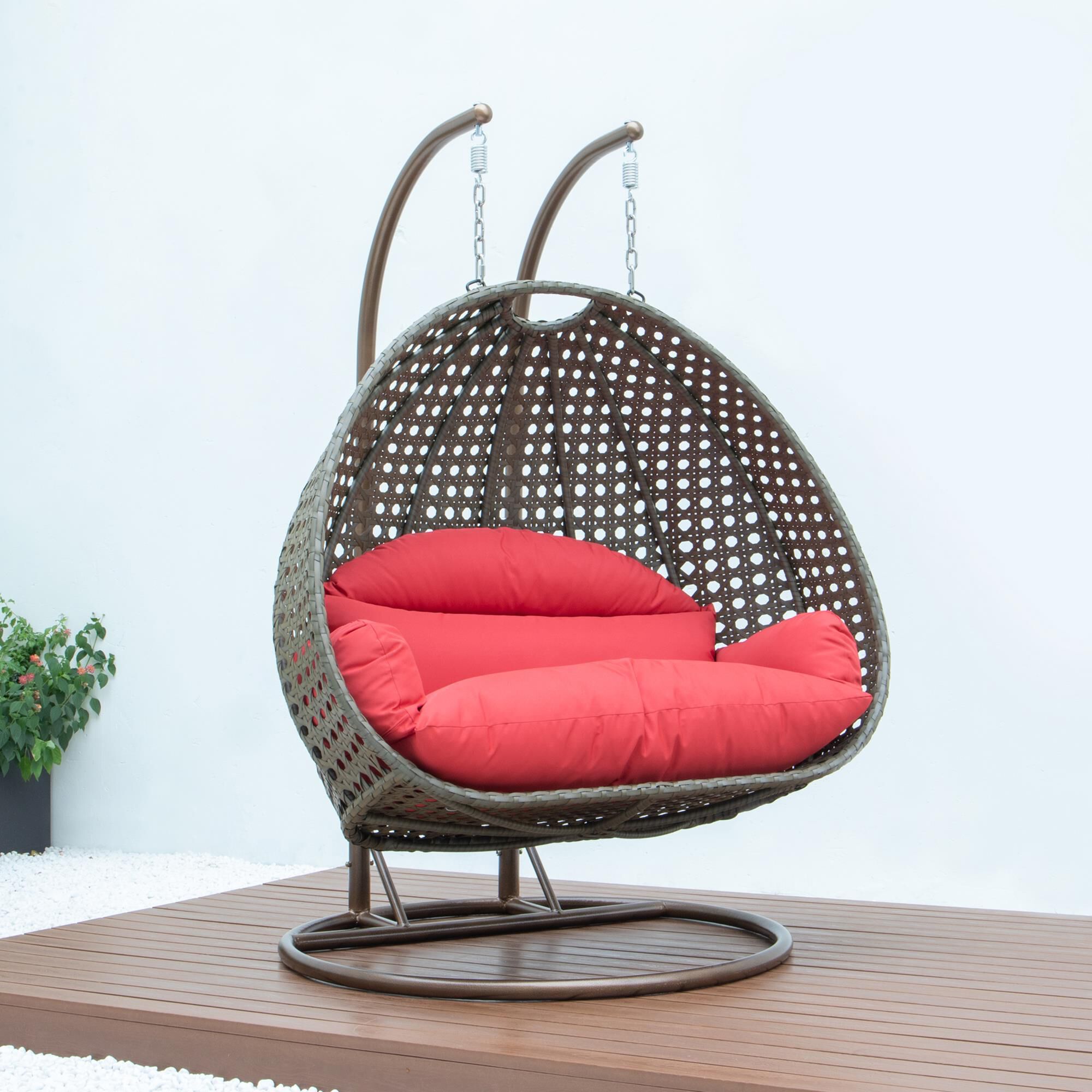 Oval swing chair clearance