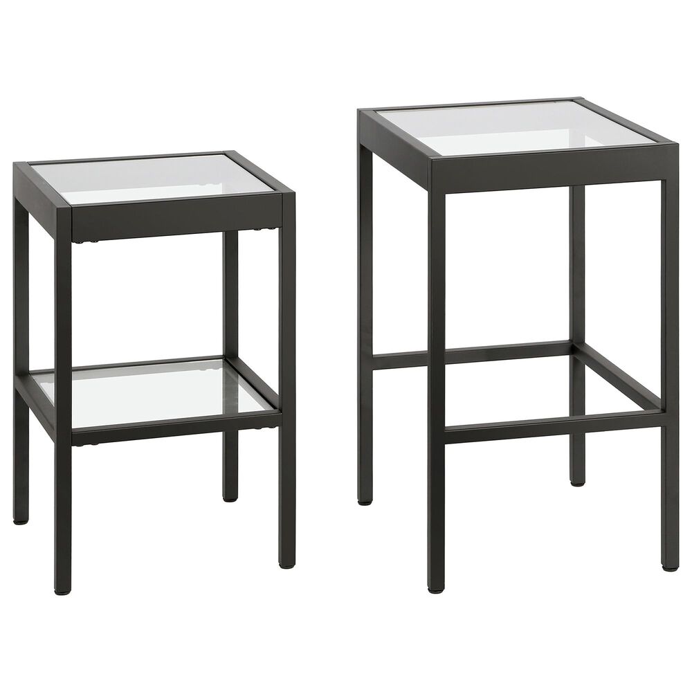 Hudson and Canal Alexis Side Table in Black, , large