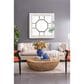 A&B Home Irving Wall Mirror in Sliver and Weathered Gold, , large