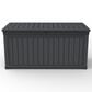 Hearth and Haven 260-Gallon Outdoor Plastic Deck Box in Black, , large
