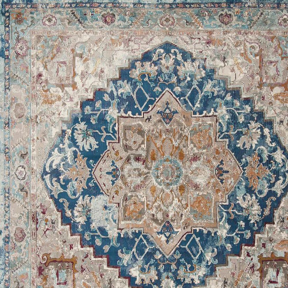 Safavieh Aria 3&#39; x 5&#39; Blue and Beige Area Rug, , large