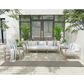 Nourison Courtyard Ivory and Charcoal 2"2" x 10" Indoor/Outdoor Runner, , large