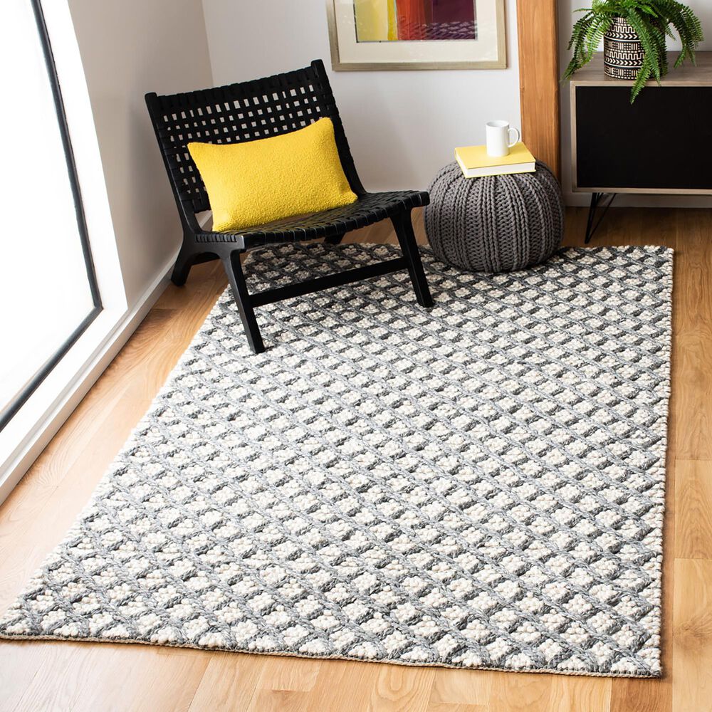 Safavieh Natura 5&#39; x 8&#39; Grey and Beige Area Rug, , large